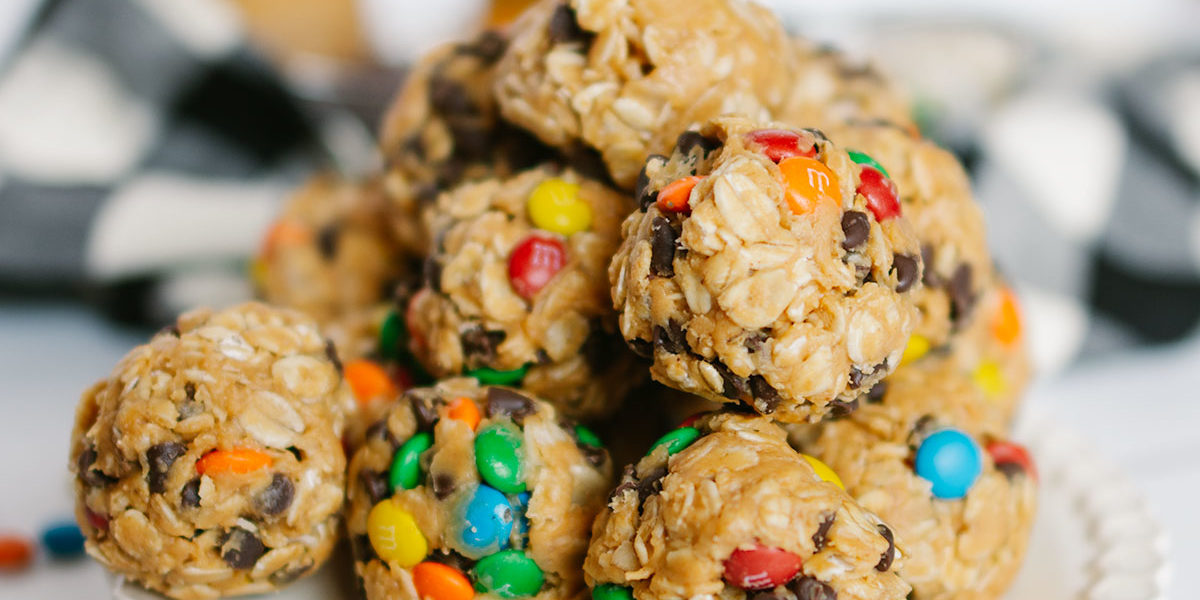 Peanut Butter Snack Bites Beeyond the Hive